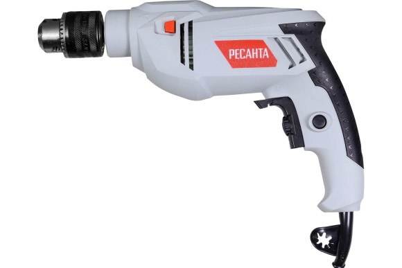 Дрель ударная, электрическая Ресанта ДУ-13/580,580В, 0-3000о/мин,13мм ЗВП Дрель ударная, электрическая Ресанта ДУ-13/580,580В, 0-3000о/мин,13мм ЗВП