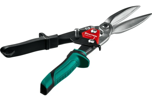 Прямые удлинённые ножницы по металлу KRAFTOOL Alligator 290 мм 2328-SL