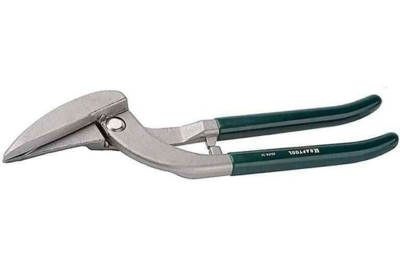 Ножницы по металлу цельнокованные KRAFTOOL  PELIKAN прямые 300мм