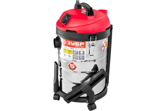 Пылесос строительный ЗУБР ПУ-60-1400 М4, 1400Вт, 60л, сухая уборка+сбор влаж.мусора, розетка 2кВт Пылесос строительный ЗУБР ПУ-60-1400 М4, 1400Вт, 60л, сухая уборка+сбор влаж.мусора, розетка 2кВт