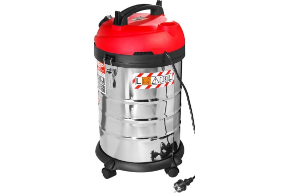 Пылесос строительный ЗУБР ПУ-60-1400 М4, 1400Вт, 60л, сухая уборка+сбор влаж.мусора, розетка 2кВт Пылесос строительный ЗУБР ПУ-60-1400 М4, 1400Вт, 60л, сухая уборка+сбор влаж.мусора, розетка 2кВт