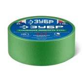 Лента малярная 48мм х 25м(зелёная №300), для грубых и шероховатых поверхностей, ЗУБР Лента малярная 48мм х 25м(зелёная №300), для грубых и шероховатых поверхностей, ЗУБР