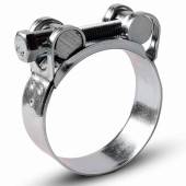 Хомут стальной силовой,  26-28мм