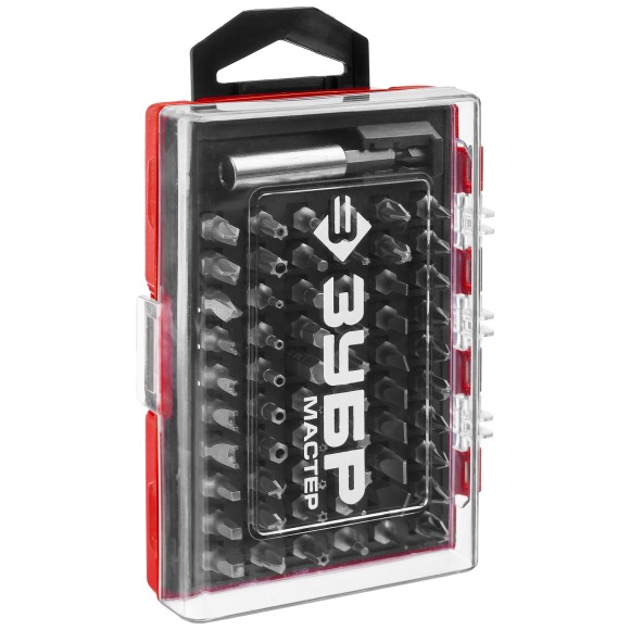 Набор бит 61пр*25мм пласт.кейс ЗУБР