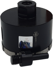 Коронка алмазная керамогранит 80*45 мм (серебряная пайка) TRIO-DIAMOND Коронка алмазная керамогранит 80*45 мм (серебряная пайка) TRIO-DIAMOND