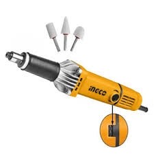 Шлифовальная машина прямая INGCO ,PDG4003, 400Вт,15000-26000 о/мин,цанга-6мм,