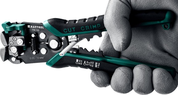 Стриппер автоматический,многофунк. .0.05-10мм2,  22639   KRAFTOOL