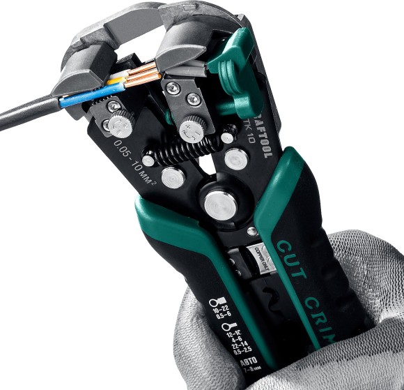 Стриппер автоматический,многофунк. .0.05-10мм2,  22639   KRAFTOOL