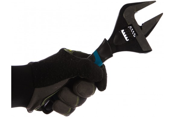 Ключ разводной 250мм зев 50мм усиленный.тонкие губки обрезин. Союз Ключ разводной 250мм зев 50мм усиленный.тонкие губки обрезин. Союз