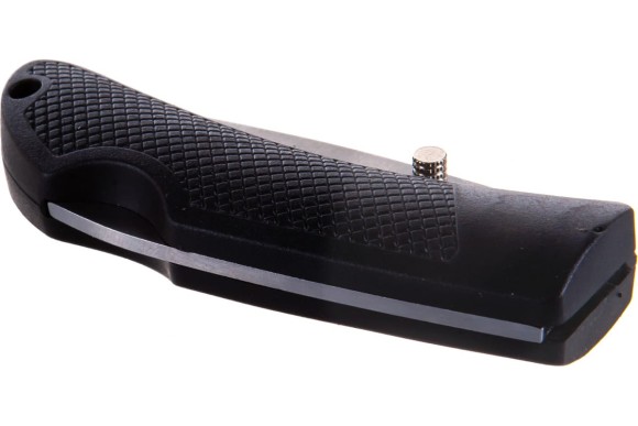 Нож складной, клинок 75мм,обрезиненная ручка STAYER 