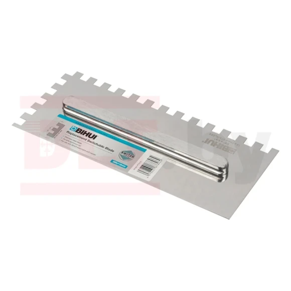 Лезвие сменное для набора гребенок BIHUI, 280*115мм, толщина 0,7мм, зуб 10мм PTSJ10