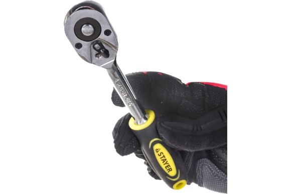 Ключ трещоточный 210мм, 3/8", 45T, Profi STAYER Ключ трещоточный 210мм, 3/8", 45T, Profi STAYER