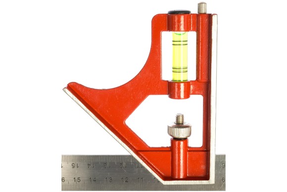 Угольник, 300 мм, металлический, комбинированный Sparta Угольник, 300 мм, металлический, комбинированный Sparta
