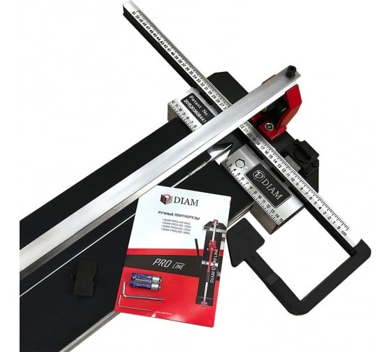 Плиткорез рельса, Pro Line-1200L,лазерный указатель реза,  Diam