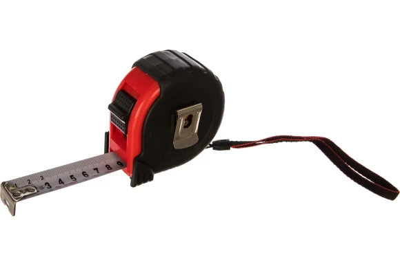 Рулетка 10м х 25мм, белая лента, обрезиненный корпус, Мастер ЗУБР Рулетка 10м х 25мм, белая лента, обрезиненный корпус, Мастер ЗУБР