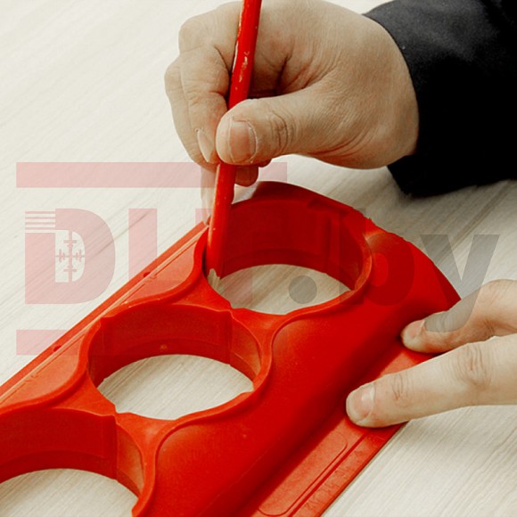 Шаблон для подрозетников DLT