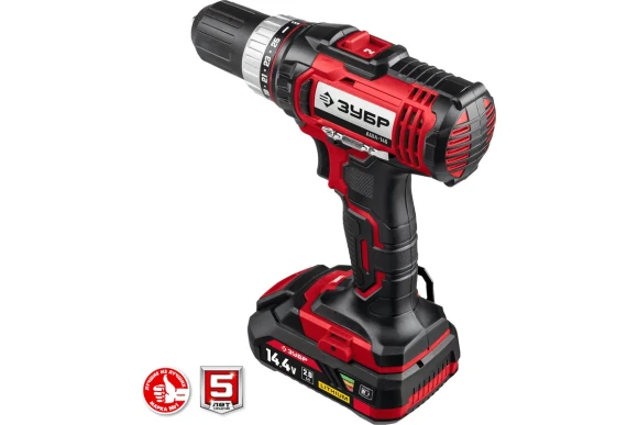 Шуруповёрт аккум. ЗУБР ДШ-40-21,20ВАКБ 1-шт (2А*ч),40Н*м,0-400/0-1500о/м, коробка