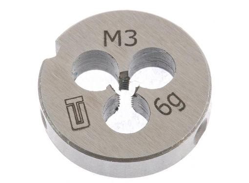 Плашка М3*0,5 сталь 9 ХС, ВИЗ