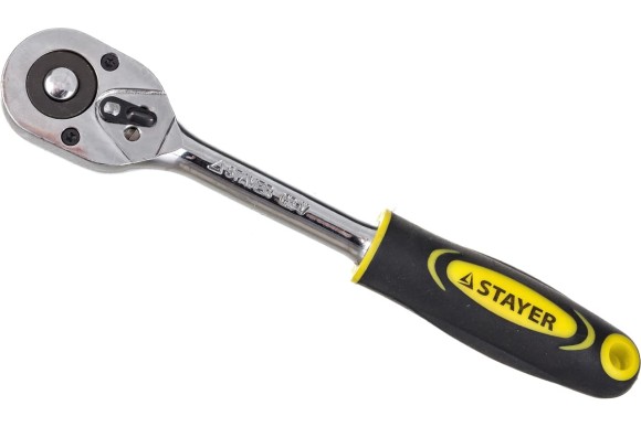Ключ трещотка PROFI 45зуб 1/2" STAYER 
