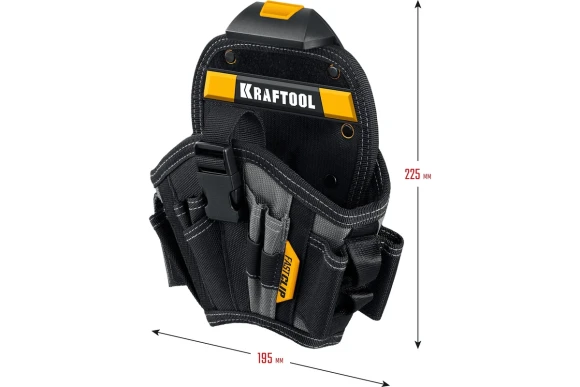 Кобура для шуруповёрта FastClip KH-17 KRAFTOOL Кобура для шуруповёрта FastClip KH-17 KRAFTOOL