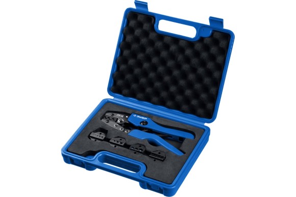 Клещи для кабельных наконечников  ПК-Н (5 матриц)  ЗУБР