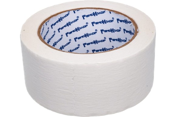 Лента малярная 48мм х 40м (на бумажной основе), 49-6-485 РемоКолор Лента малярная 48мм х 40м (на бумажной основе), 49-6-485 РемоКолор