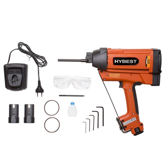 Пистолет газовый монтажный (теплоизоляция), GBW200,120Дж,20-200мм, Hybest Пистолет газовый монтажный (теплоизоляция), GBW200,120Дж,20-200мм, Hybest