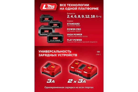 Шуруповёрт аккум. ЗУБР ДШ-40-22,20ВАКБ 2-шт (2А*ч),40Н*м,0-400/0-1500о/м, сумка