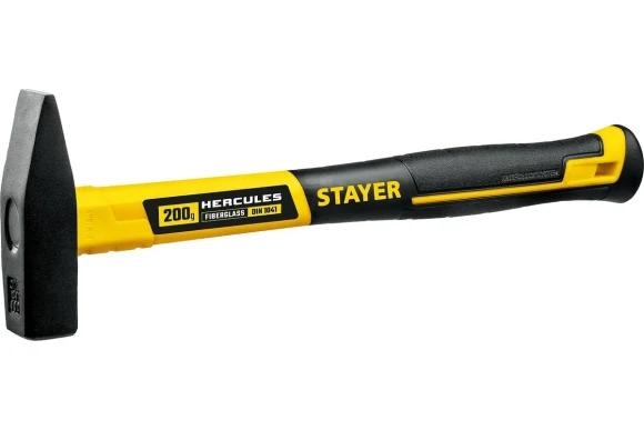 Молоток слесарный 200г, рукоять фиберглас, Hercules STAYER 20050-02_z02 Молоток слесарный 200г, рукоять фиберглас, Hercules STAYER 20050-02_z02