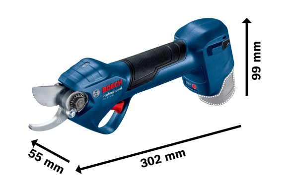Секатор аккумуляторный Pro Pruner BOSCH,12В Li-ion 3Ач*2шт,рез 25мм Секатор аккумуляторный Pro Pruner BOSCH,12В Li-ion 3Ач*2шт,рез 25мм