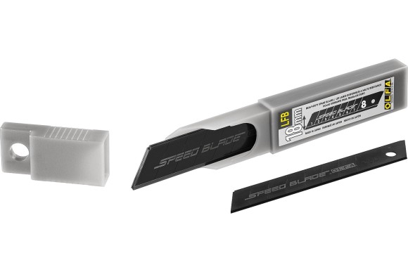 Лезвиедля ножей OLFA, сегментированное, тефлоновое покрытие 18 мм Лезвиедля ножей OLFA, сегментированное, тефлоновое покрытие 18 мм