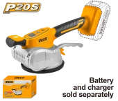 Виброприсоска для плитки INGCO,CTVLI2010, 20В,-0шт, Li-ion БЕЗ АККУМ, Виброприсоска для плитки INGCO,CTVLI2010, 20В,-0шт, Li-ion БЕЗ АККУМ,