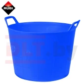 Ведро строительное гибкое (синее) 40л, RUBI Ведро строительное гибкое (синее) 40л, RUBI