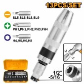 Отвертка ударно-поворотная 13 предм., INGCO HIDS1301 Отвертка ударно-поворотная 13 предм., INGCO HIDS1301