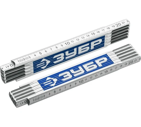 Метр складной деревянный, 2м ,ЗУБР 