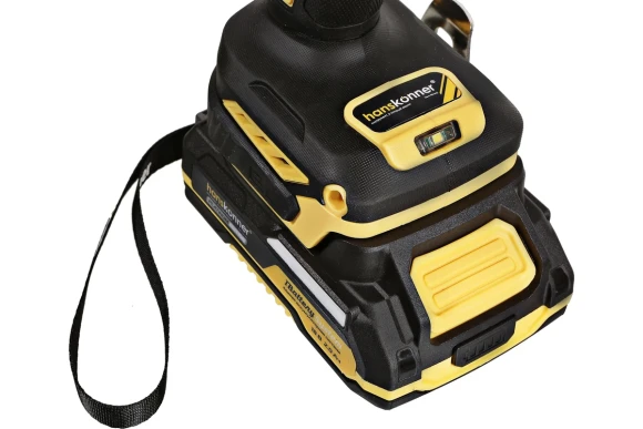 Шуруповёрт(BL) аккум. Hanskonner HCD2065C, 18В, 60Н*м, 1650об/мин, АКБ 2-шт (2А*ч), в кейсе