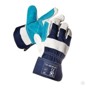 Перчатки спилковые комбинированные G354 Перчатки спилковые комбинированные G354