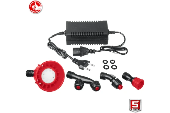 Опрыскиватель ранцевый аккум. ЗУБР ОПС-16, 16л, штанга 55-100см, шланг 1.7м, 5кг Опрыскиватель ранцевый аккум. ЗУБР ОПС-16, 16л, штанга 55-100см, шланг 1.7м, 5кг