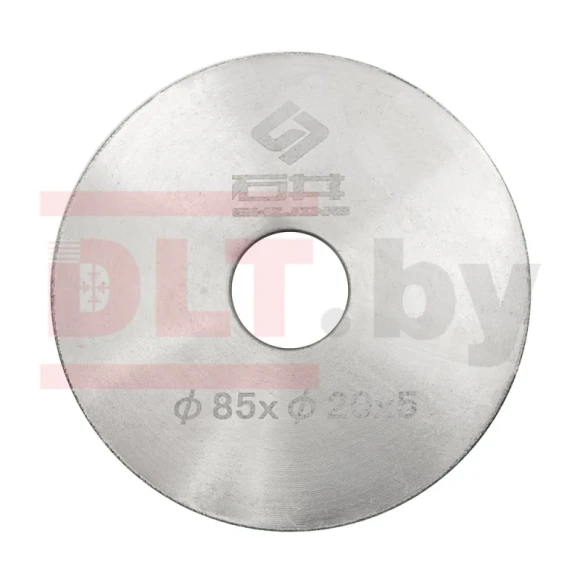 Диск алмазный 85x20 45гр. для снятия фаски керамогранит для плиткорезов. DLT 0959 Диск алмазный 85x20 45гр. для снятия фаски керамогранит для плиткорезов. DLT 0959