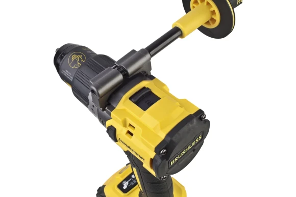 Шуруповёрт(BL) аккум. Hanskonner HCD2040C, 18В, 80Н*м, 1550об/мин, АКБ 2-шт (4А*ч), в кейсе