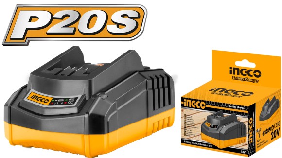 Зарядное устройство INGCO FCLI2001 20В, 100-230В Зарядное устройство INGCO FCLI2001 20В, 100-230В