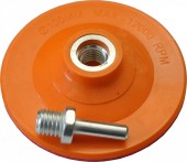 Насадка жёсткая на липучке для АГШК(черепашка) 100мм на УШМ и дрель, Trio-Diamond Насадка жёсткая на липучке для АГШК(черепашка) 100мм на УШМ и дрель, Trio-Diamond