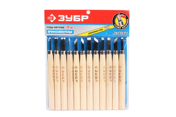 Набор резцов по дереву ЗУБР "ЭКСПЕРТ" 12шт Набор резцов по дереву ЗУБР "ЭКСПЕРТ" 12шт