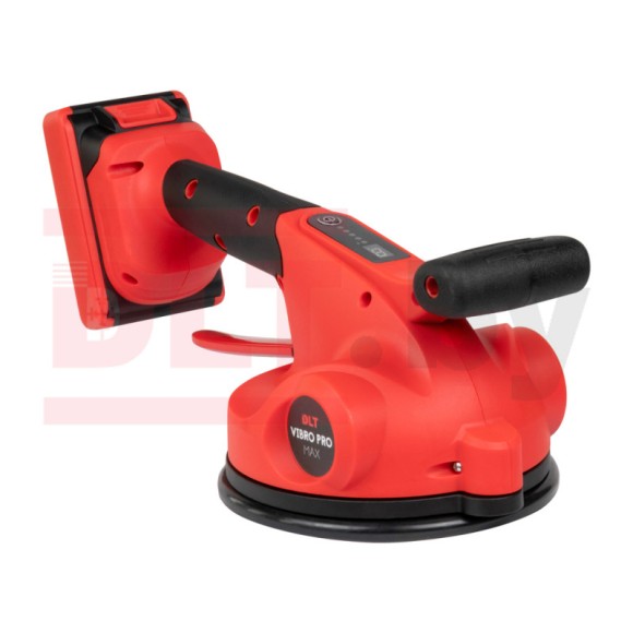 Виброприсоска для укладки плитки  Vibro PRO-MAX, 21В,2*2А/ч, Li-ion, DLT