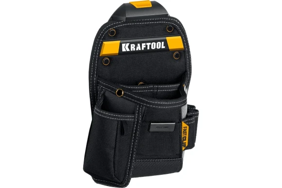 Поясная сумка  FastClip KP-8 ,8 кармана и петли KRAFTOOL