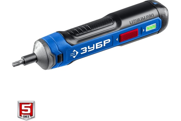 Отвёртка аккум. ЗУБР PSD-4S, 4В, 5Н*м, 360об/мин, +33 биты, в кейсе