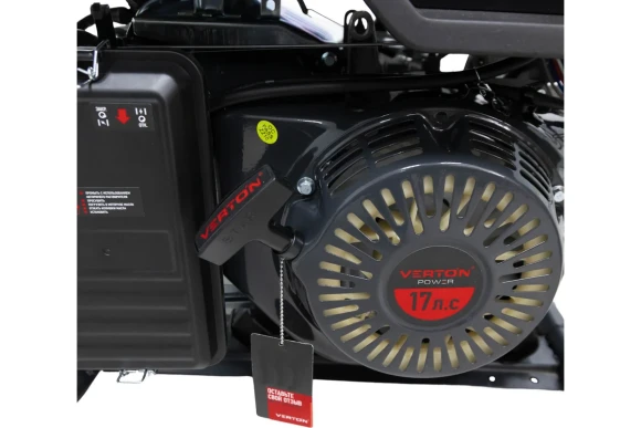 Генератор бензиновый VERTON PGG7500ES (6,0/6,5 кВт,230В,17л.с./ручной иэлектр. старт,медь, 12В, 