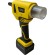 Заклёпочник аккумуляторный SKytools SK50 Absolut, 18В li-ion*2шт,12000Н/м, 3,2-5мм,кейс