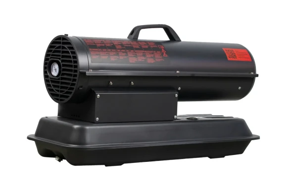 Тепловая пушка дизельная VERTON Air DH-15, 15 кВт, 220/230В, 1.1л/ч, 250м?, 540м?/ч, 19л