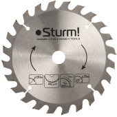 Диск пильный по дереву 140 х 16мм, 24Т, Sturm! Диск пильный по дереву 140 х 16мм, 24Т, Sturm!